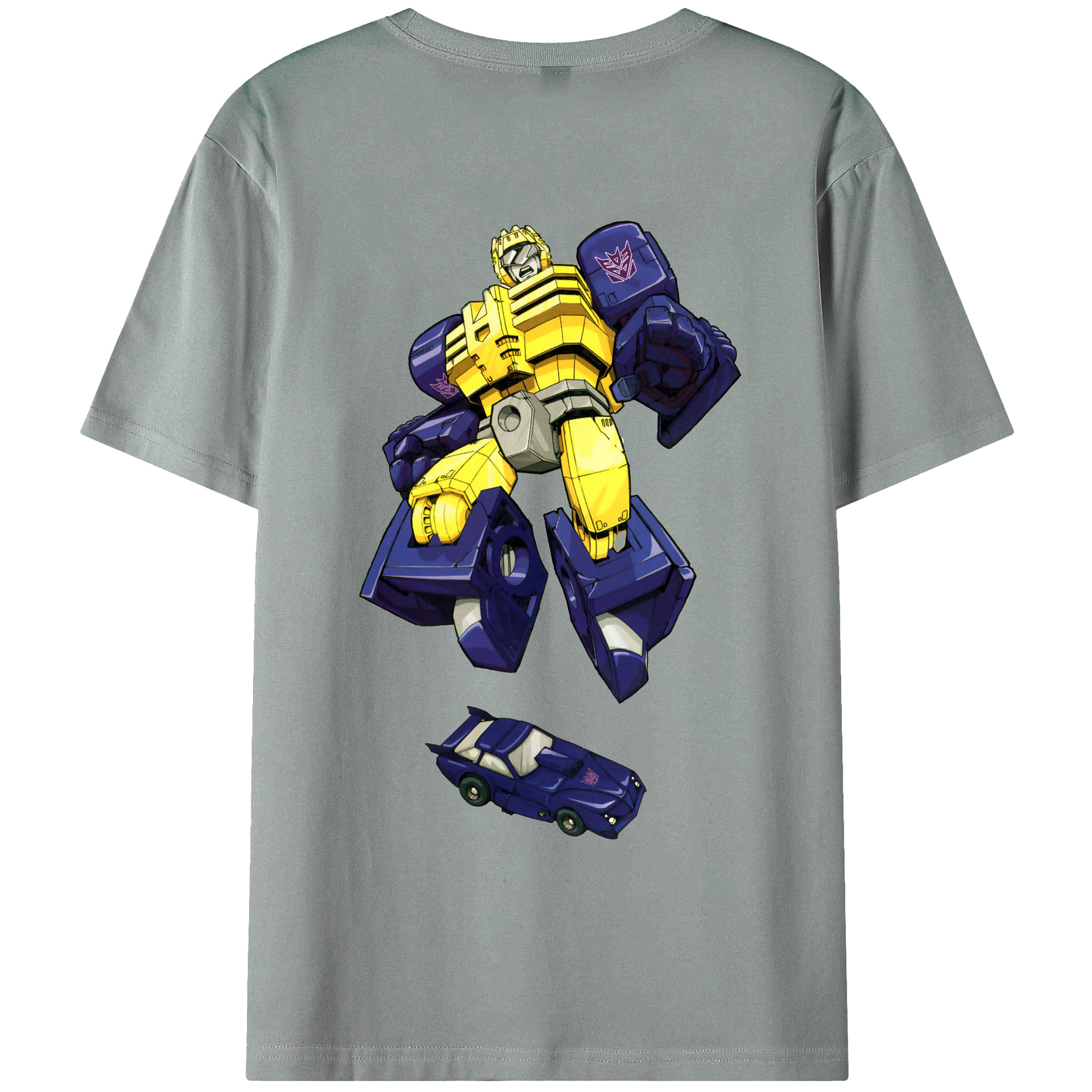 （画像用）  綿100％ メンズ半袖Tシャツ（バックプリント） 通気性